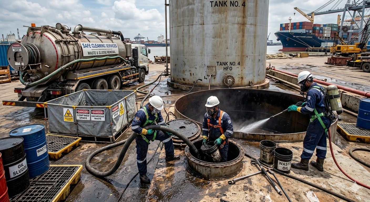 SLUDGE, WASTE & TANK CLEANING